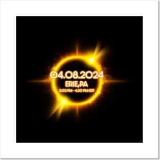 solar eclipse 2024 Posters and Art